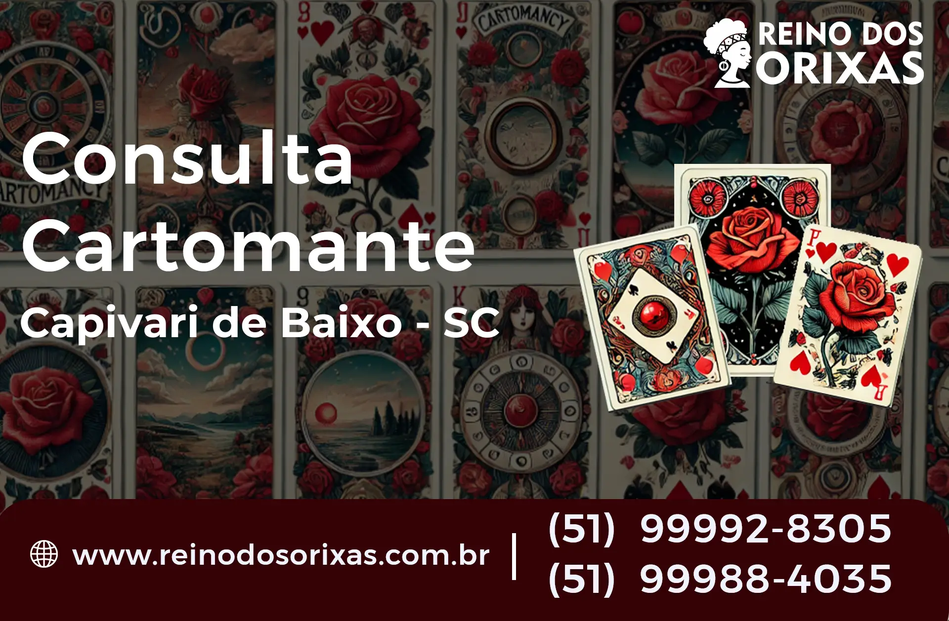 Consulta com Cartomante em Capivari de Baixo - SC