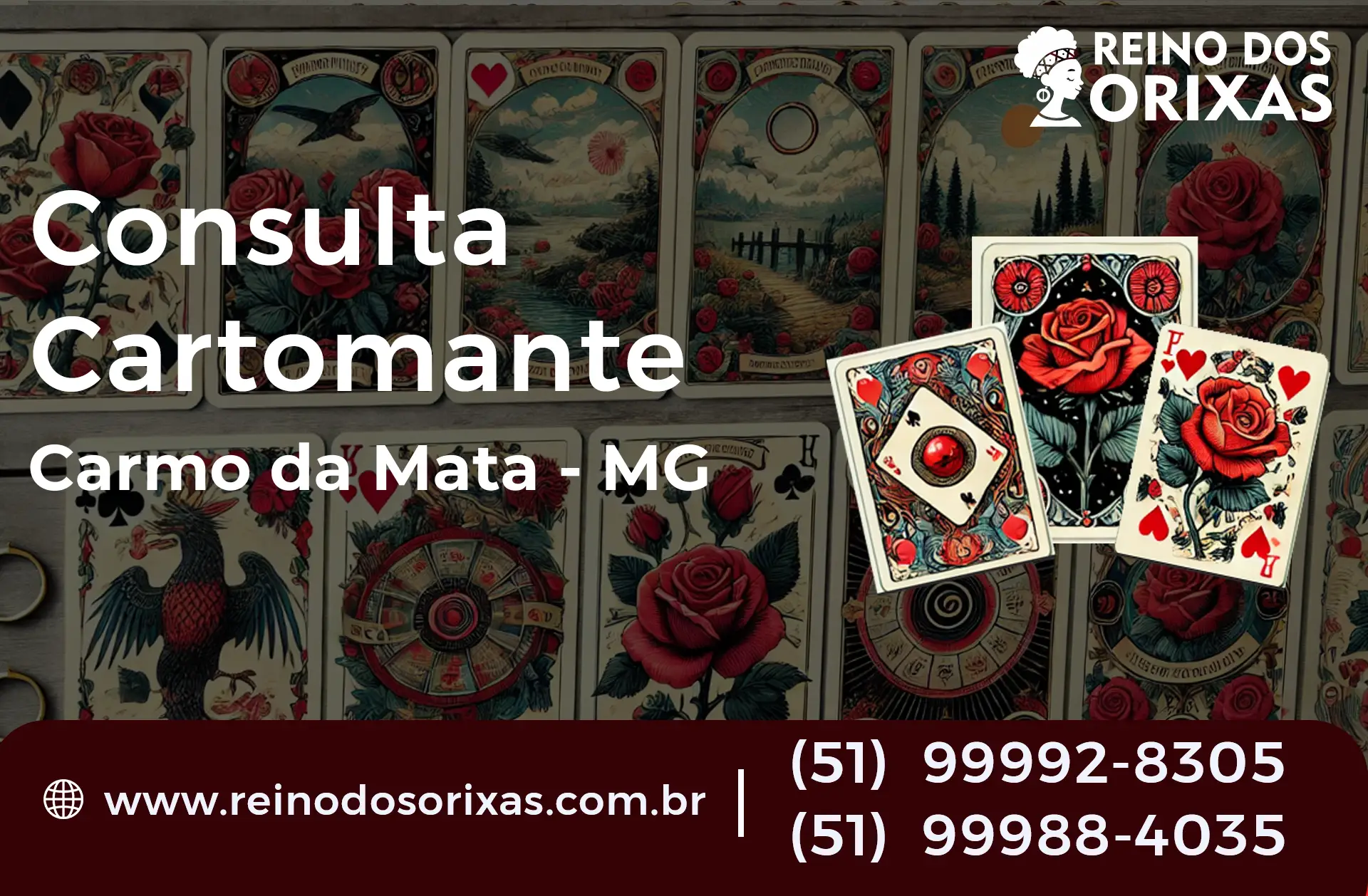 Consulta com Cartomante em Carmo da Mata - MG