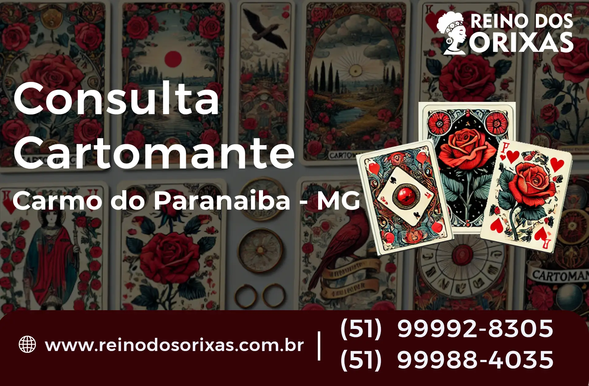 Consulta com Cartomante em Carmo do Paranaíba - MG