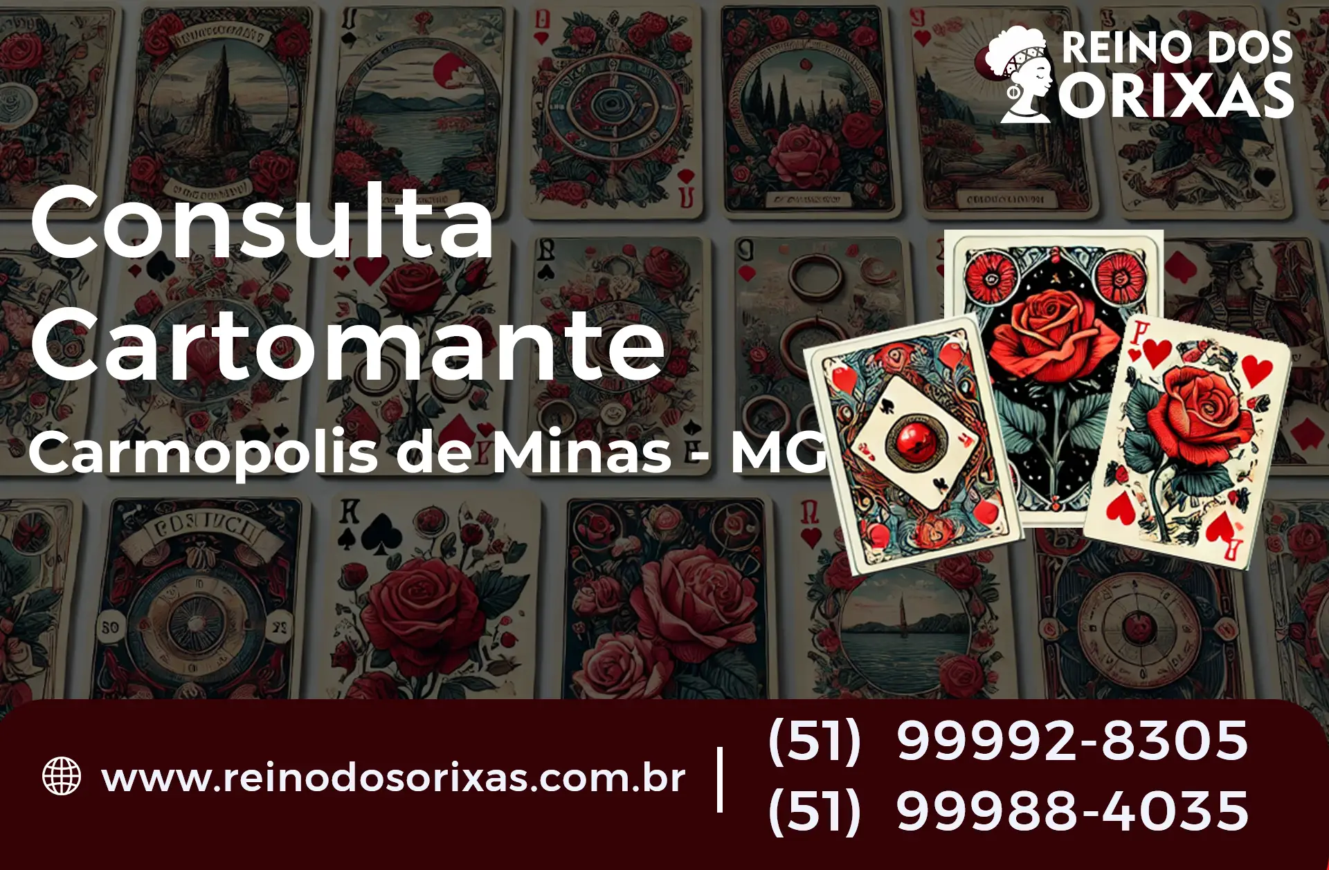 Consulta com Cartomante em Carmópolis de Minas - MG