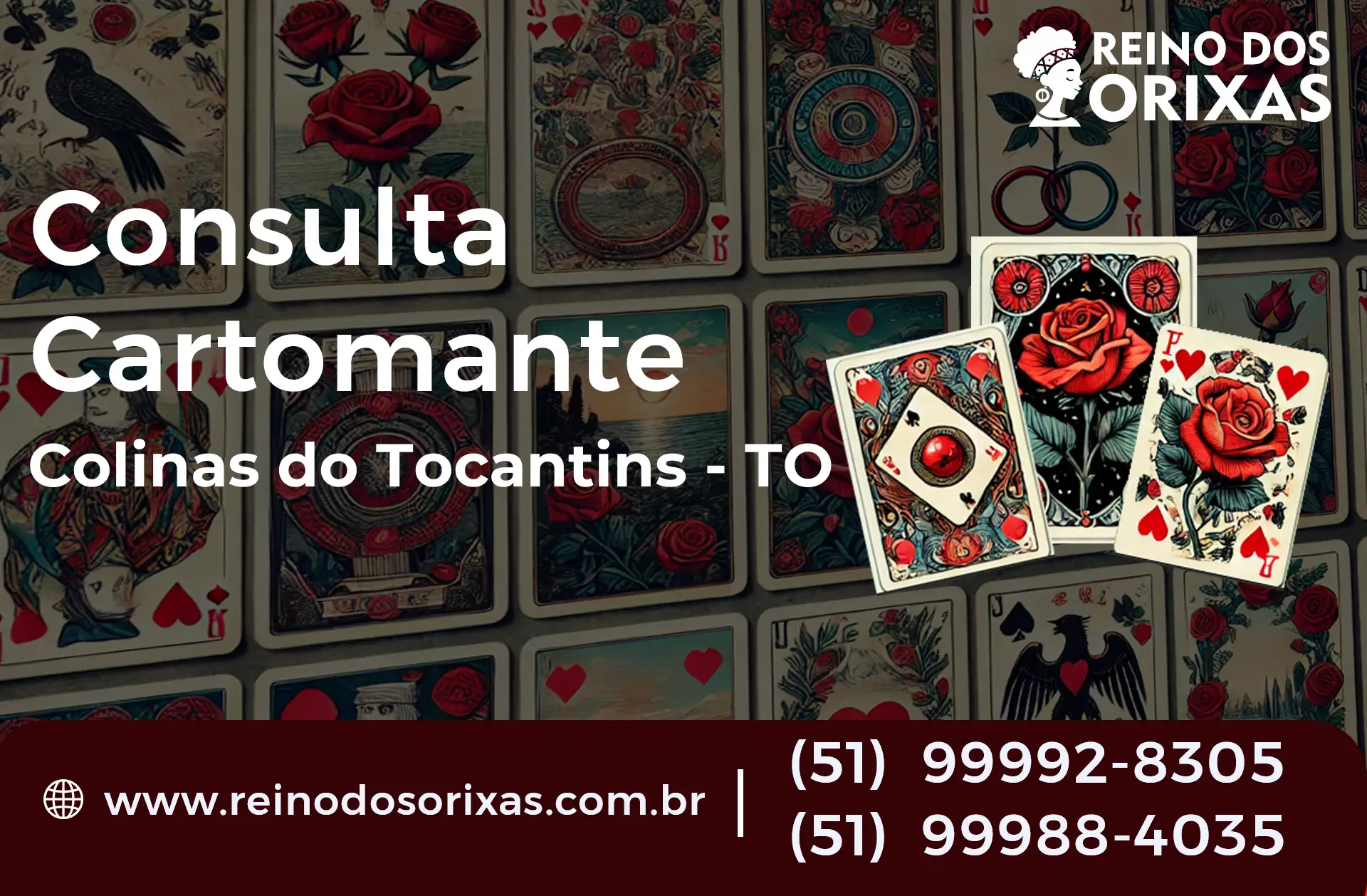 Consulta com Cartomante em Colinas do Tocantins - TO