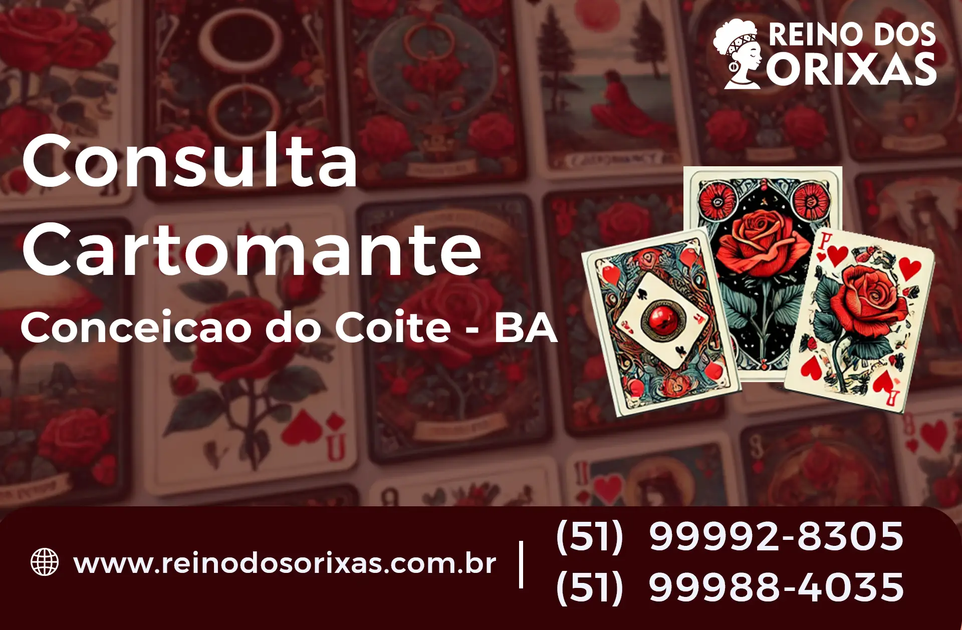 Consulta com Cartomante em Conceição do Coité - BA