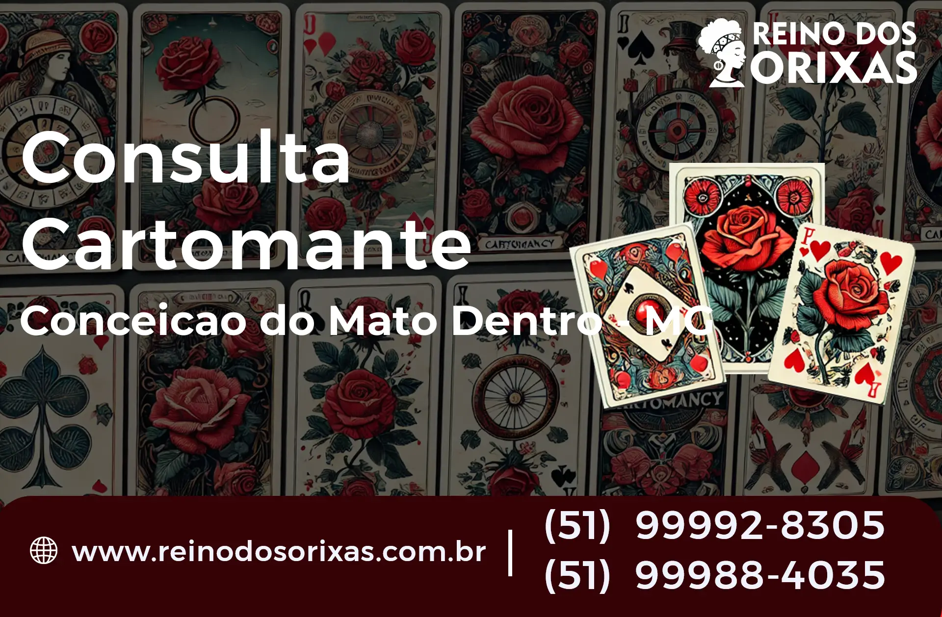 Consulta com Cartomante em Conceição do Mato Dentro - MG