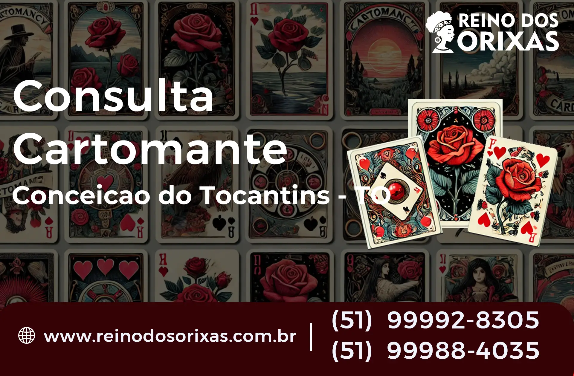 Consulta com Cartomante em Conceição do Tocantins - TO