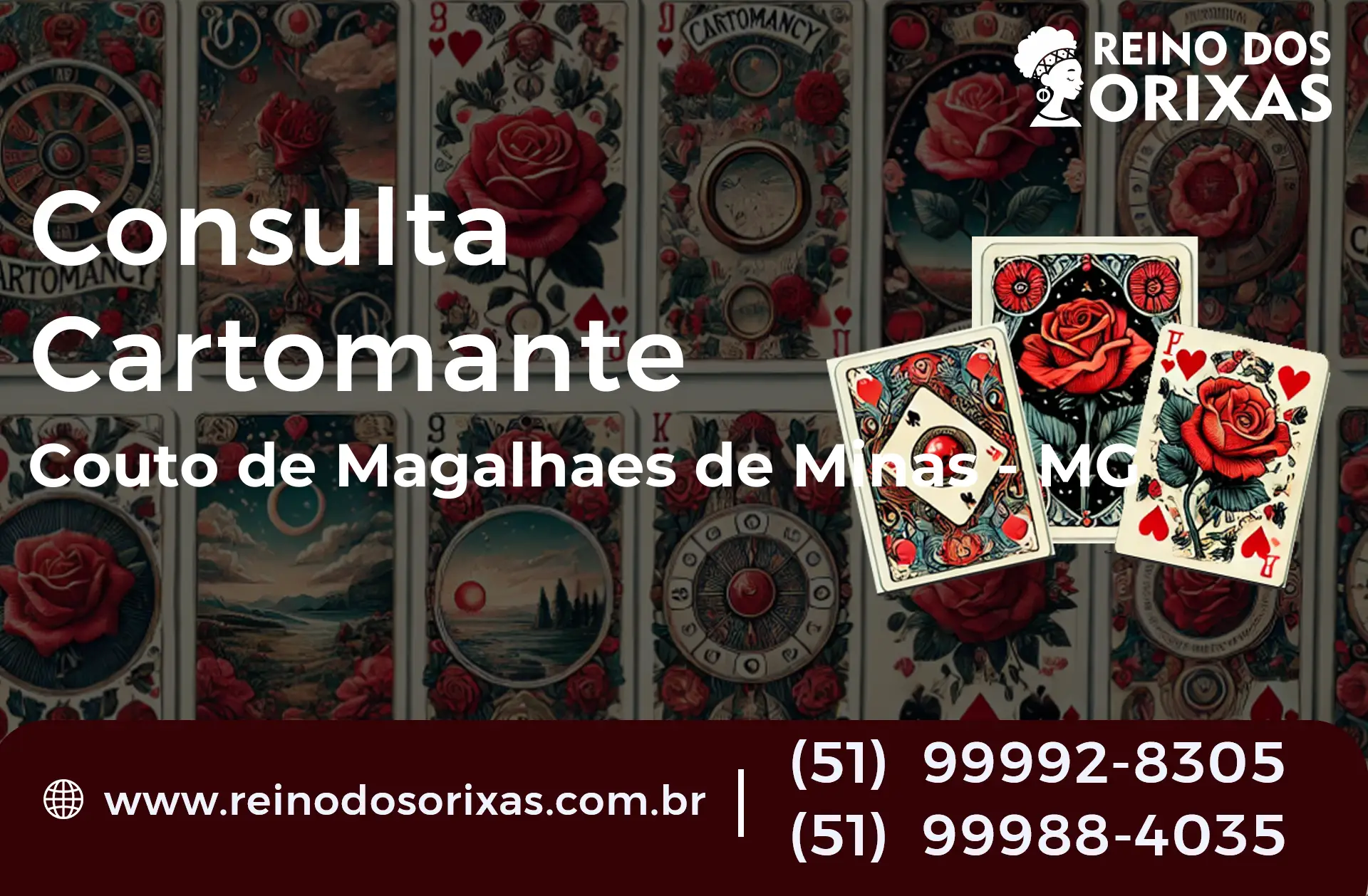 Consulta com Cartomante em Couto de Magalhães de Minas - MG