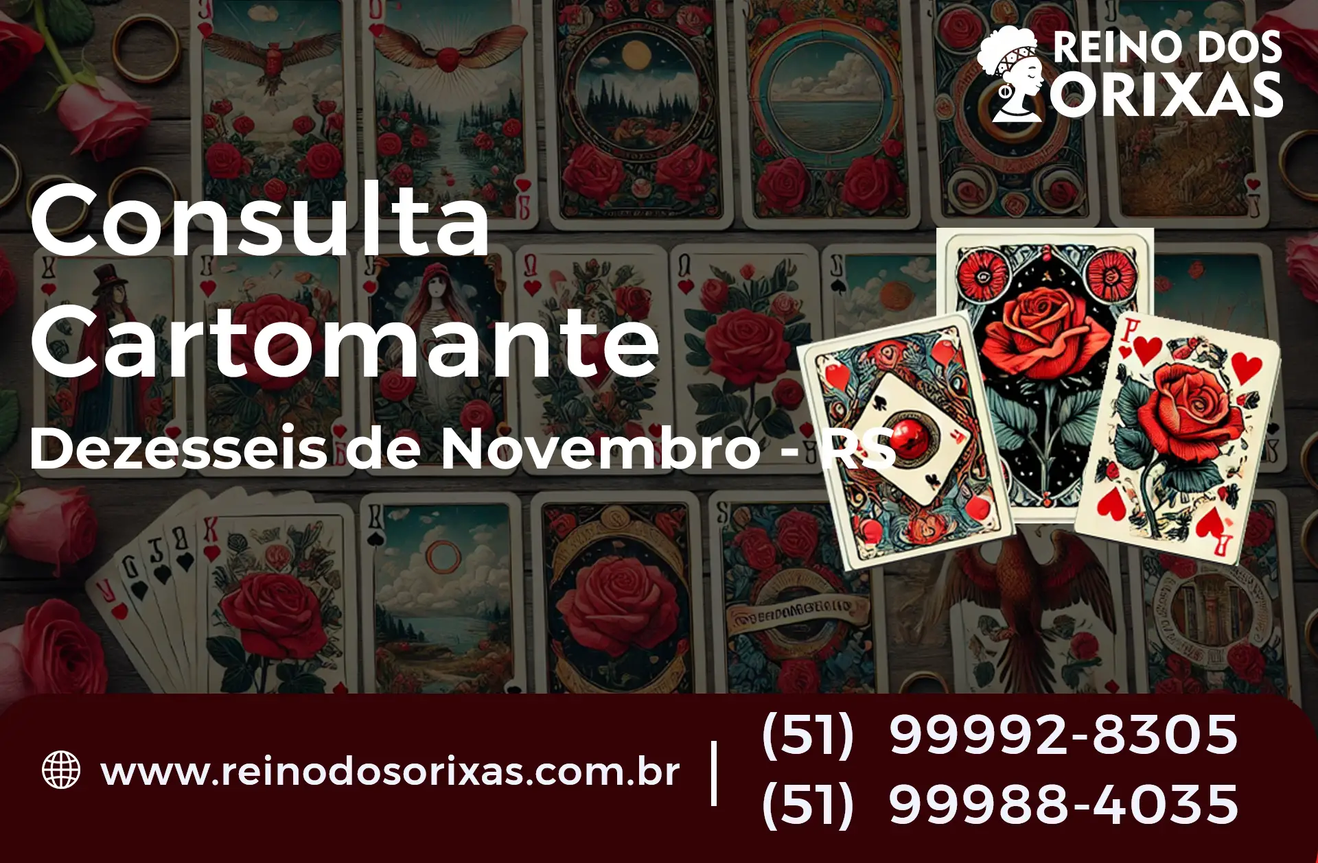 Consulta com Cartomante em Dezesseis de Novembro - RS