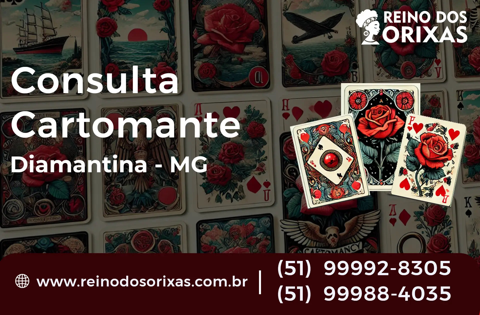 Consulta com Cartomante em Diamantina - MG