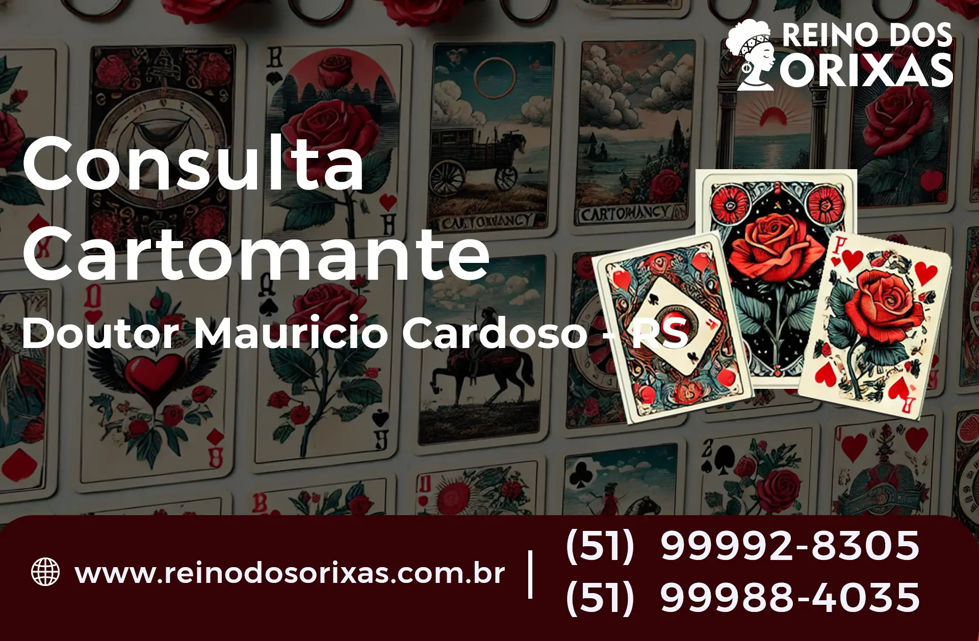 Consulta com Cartomante em Doutor Maurício Cardoso - RS