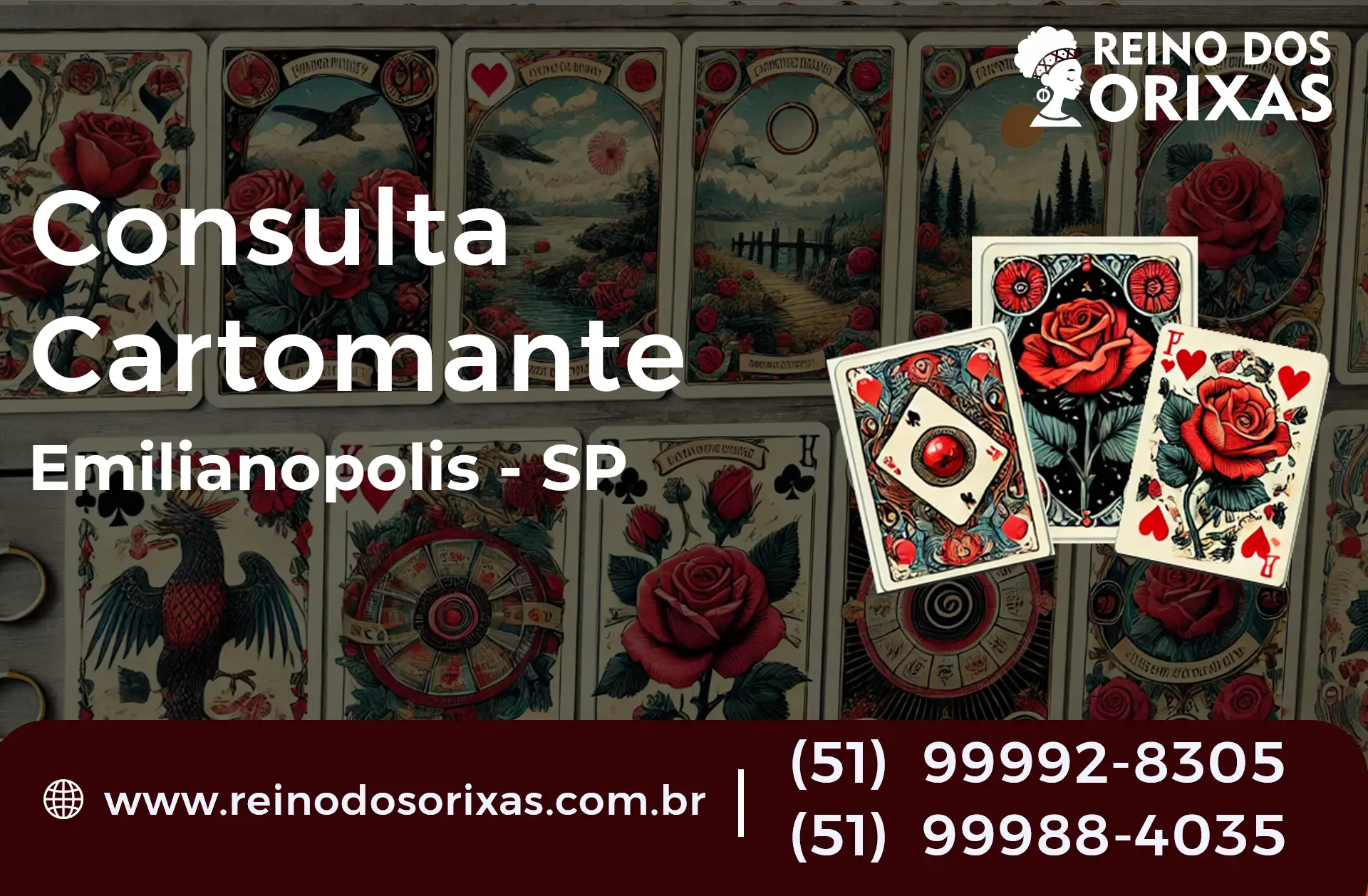 Consulta com Cartomante em Emilianópolis - SP