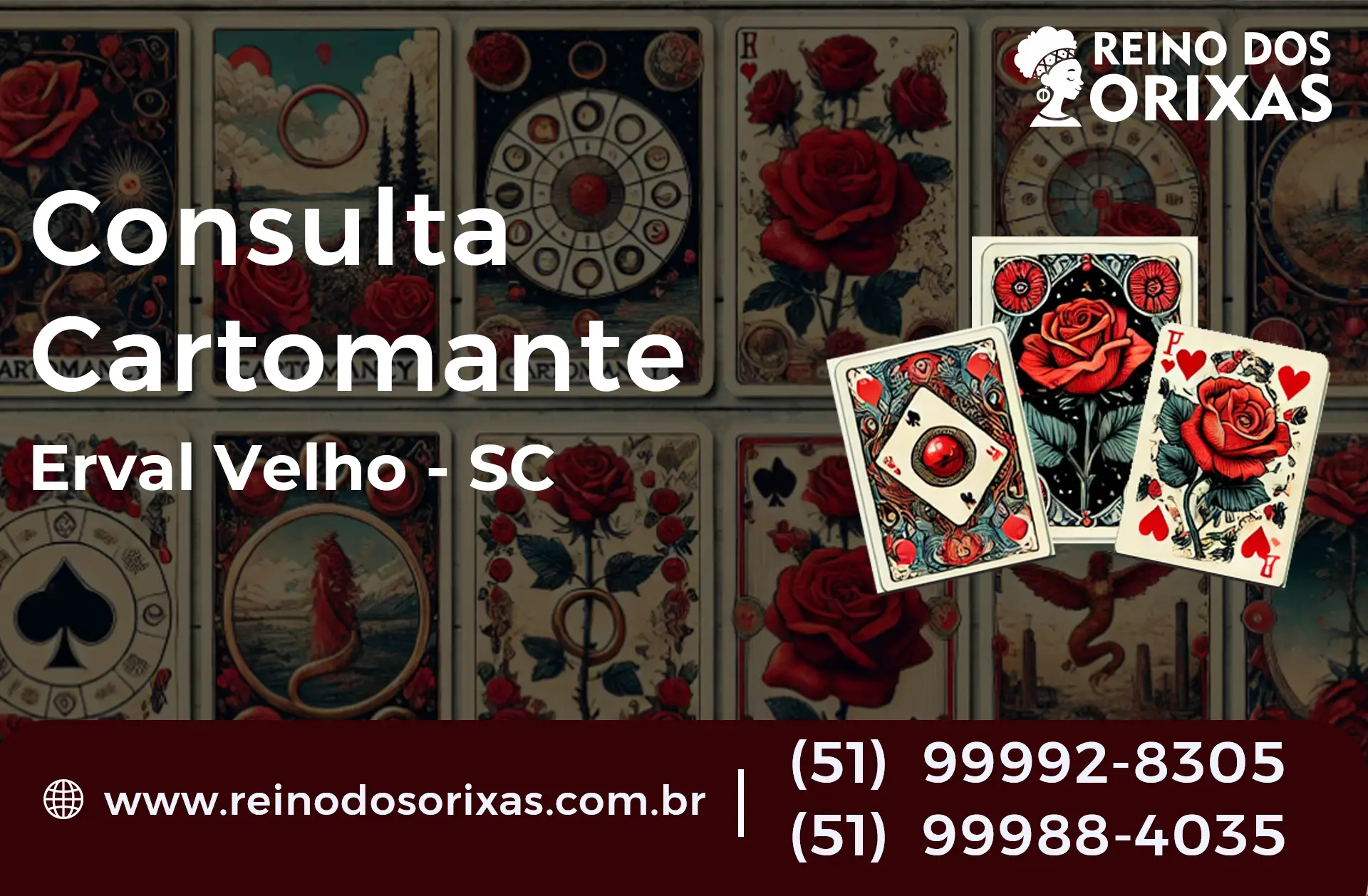 Consulta com Cartomante em Erval Velho - SC