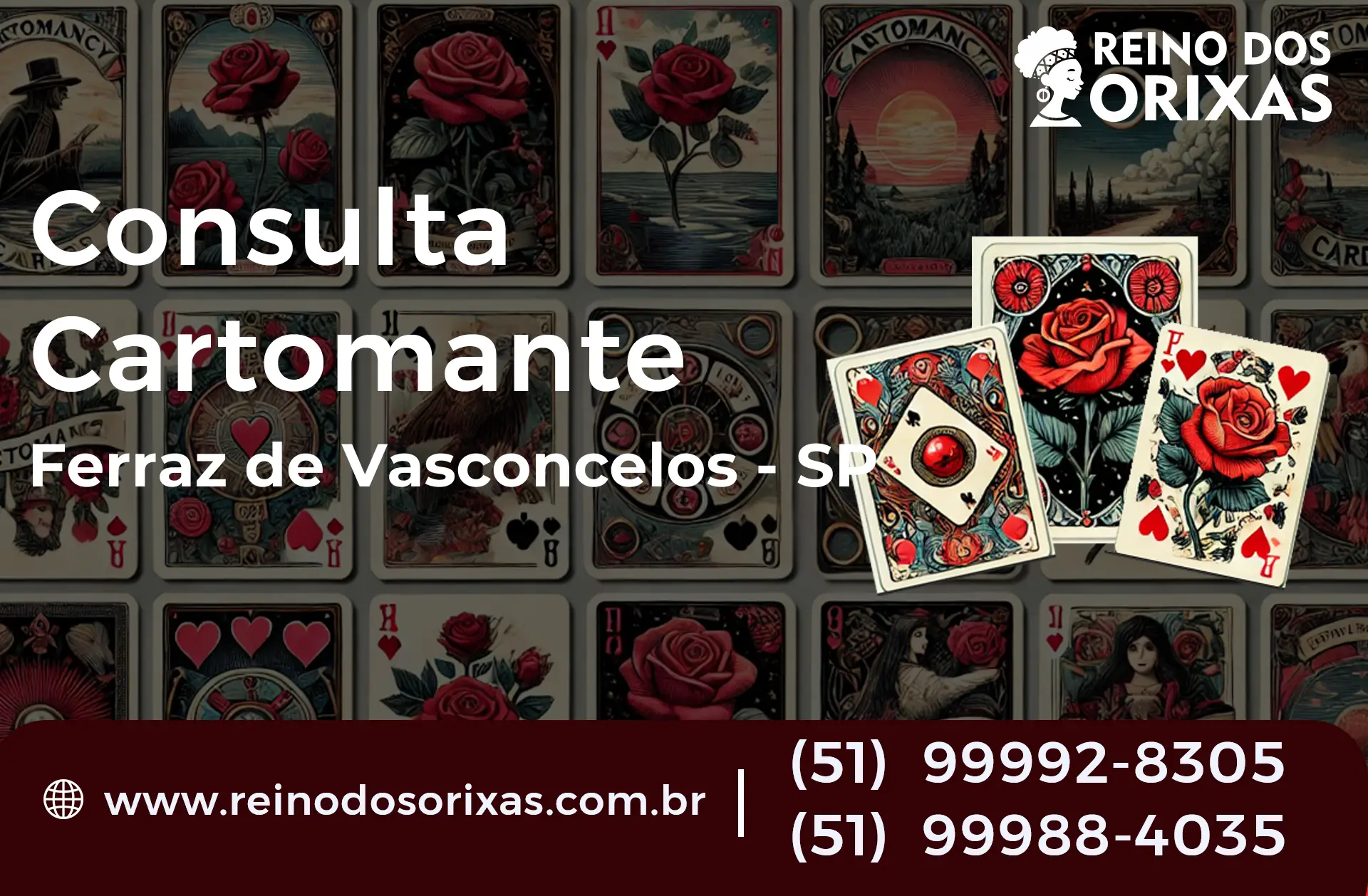 Consulta com Cartomante em Ferraz de Vasconcelos - SP