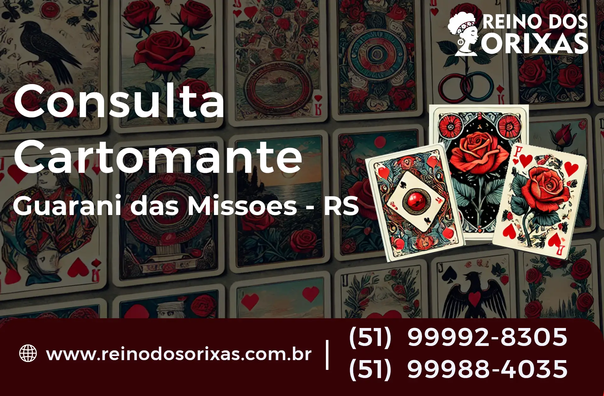 Consulta com Cartomante em Guarani das Missões - RS