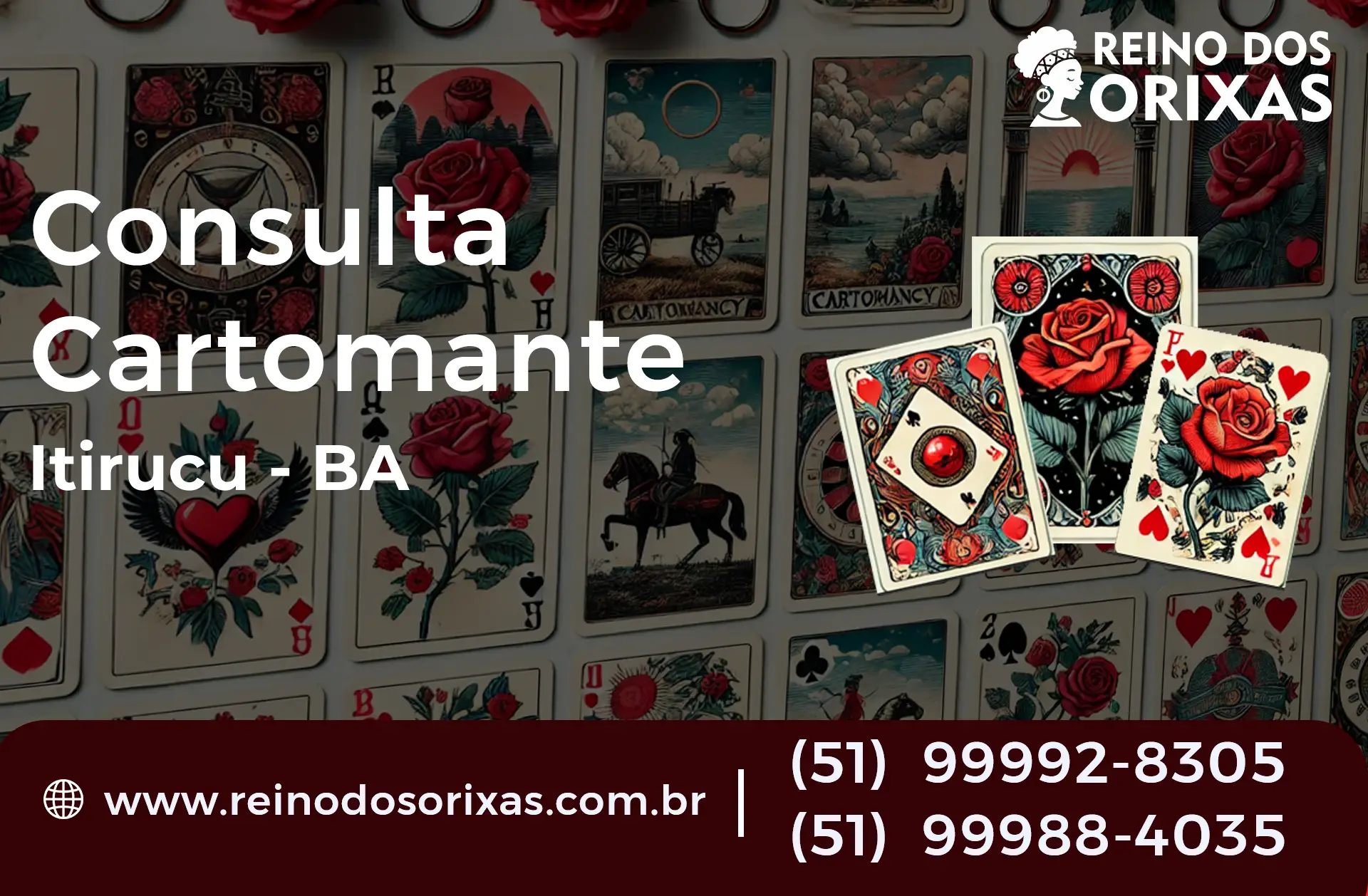 Consulta com Cartomante em Itiruçu - BA