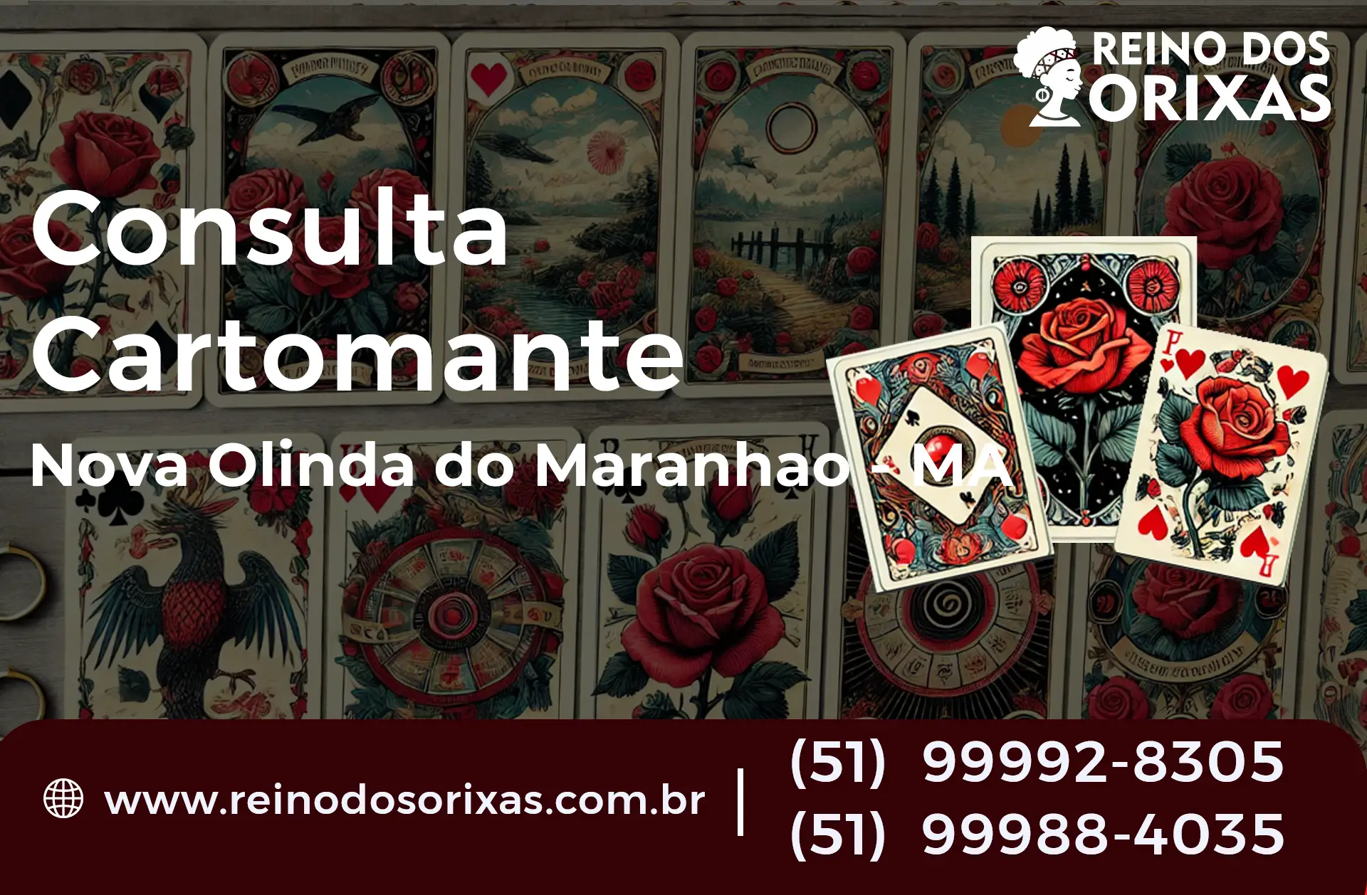 Consulta com Cartomante em Nova Olinda do Maranhão - MA