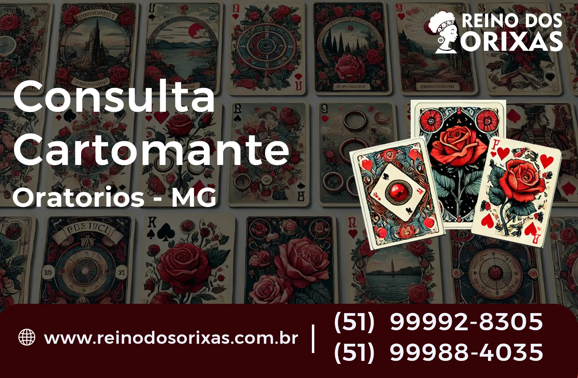 Consulta com Cartomante em Oratórios - MG