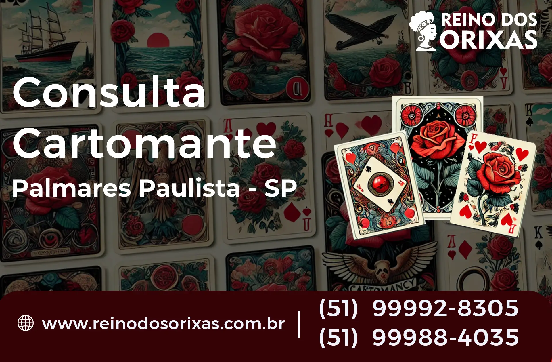 Consulta com Cartomante em Palmares Paulista - SP