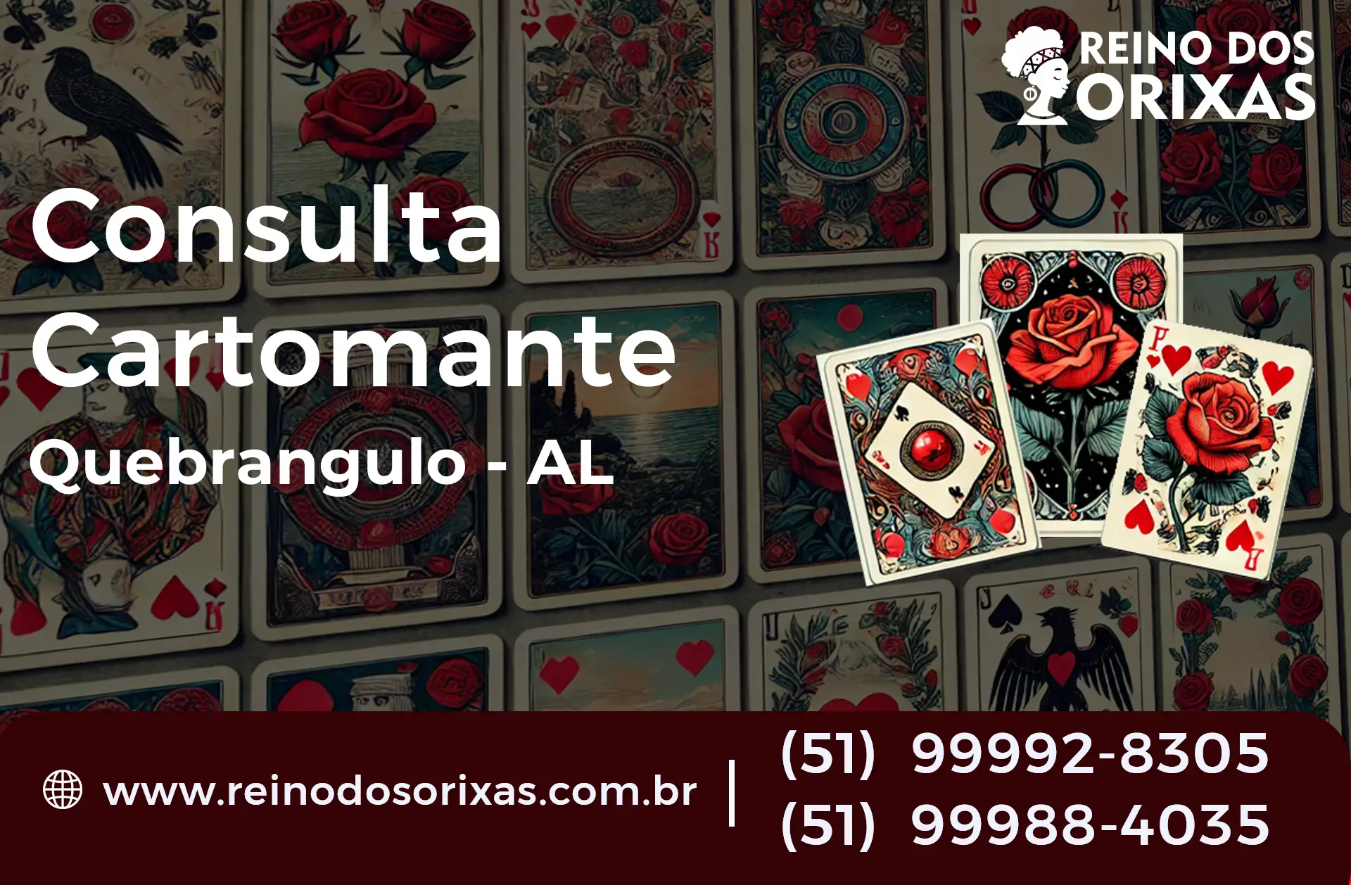 Consulta com Cartomante em Quebrangulo - AL