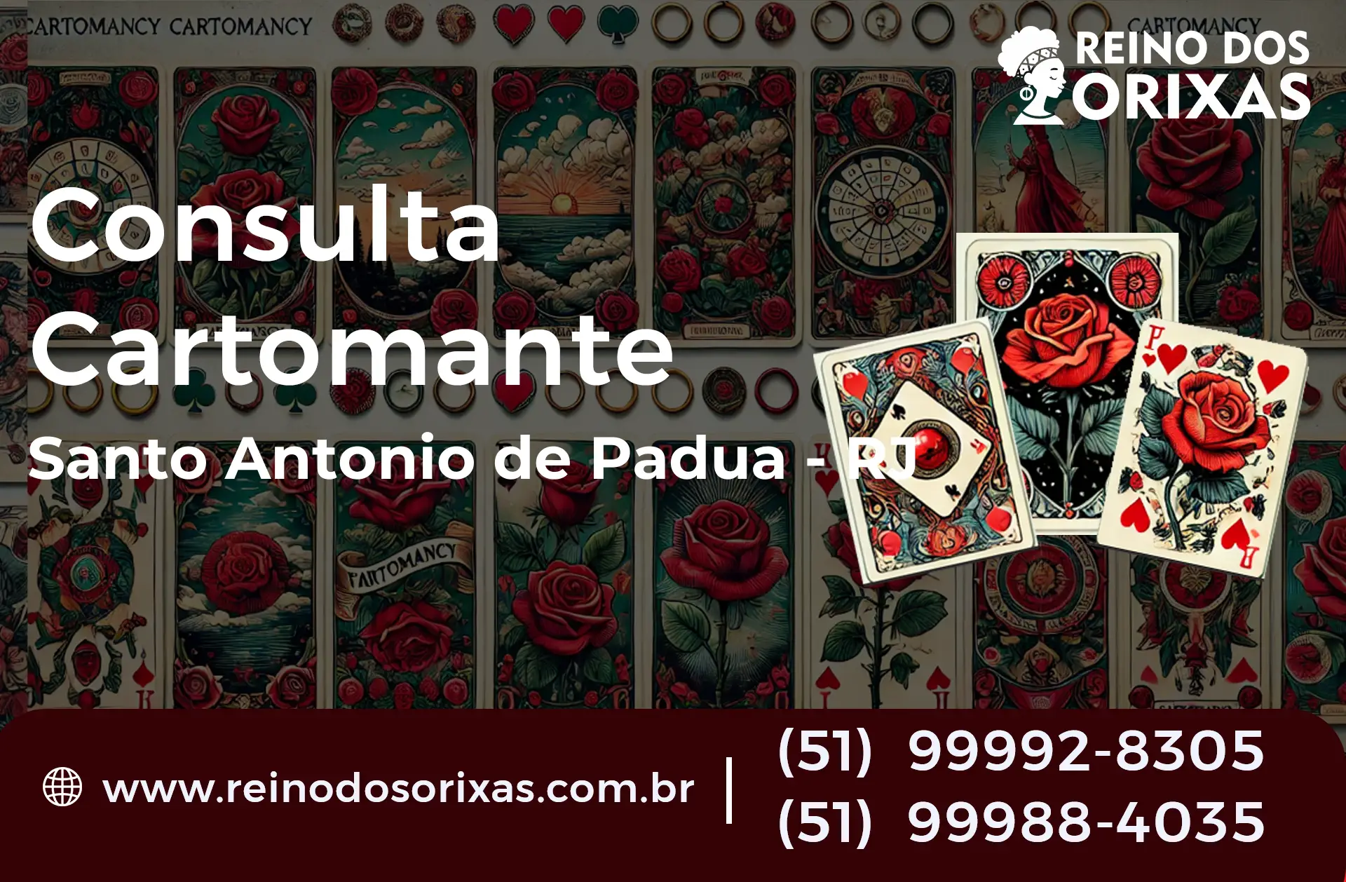 Consulta com Cartomante em Santo Antônio de Pádua - RJ