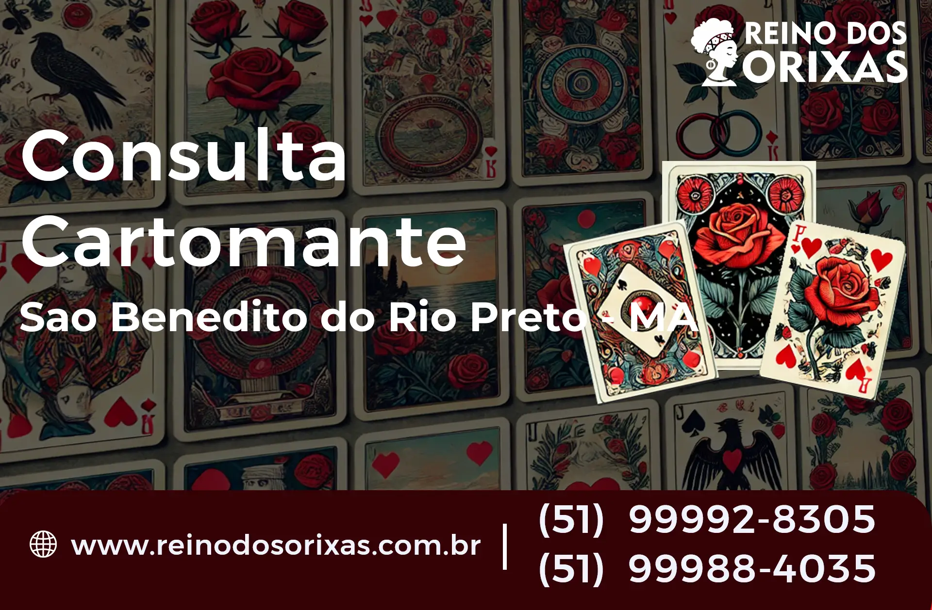 Consulta com Cartomante em São Benedito do Rio Preto - MA