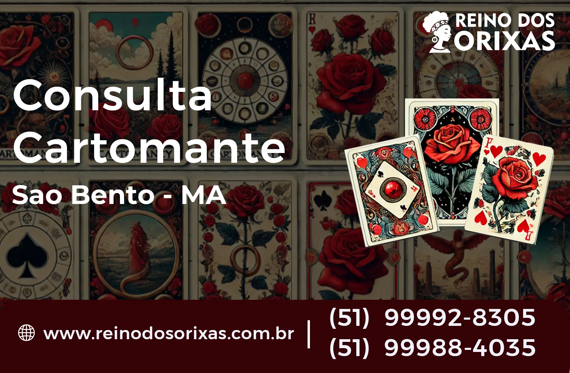 Consulta com Cartomante em São Bento - MA