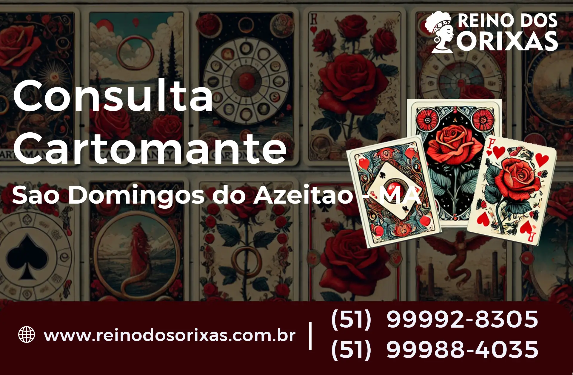 Consulta com Cartomante em São Domingos do Azeitão - MA