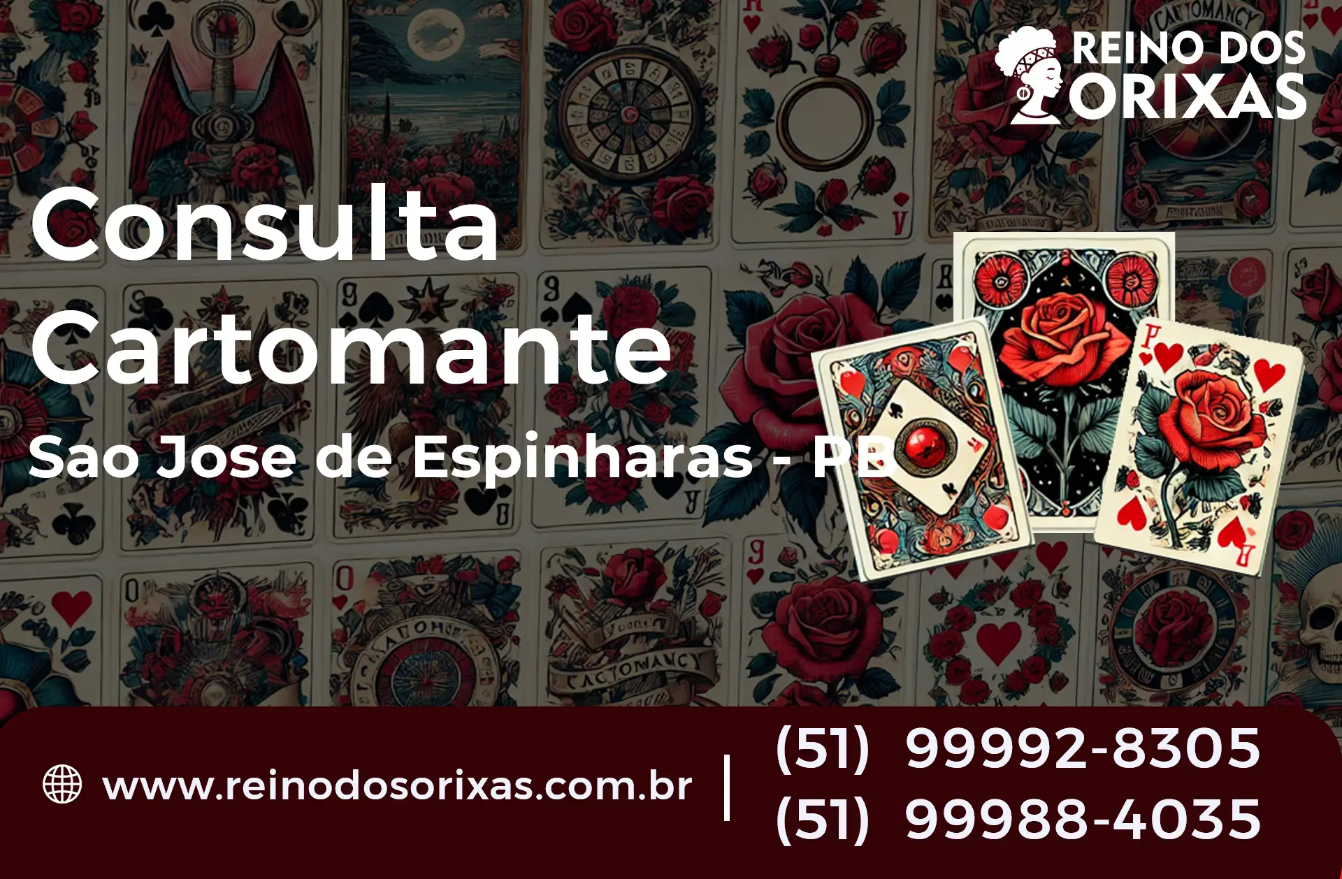 Consulta com Cartomante em São José de Espinharas - PB