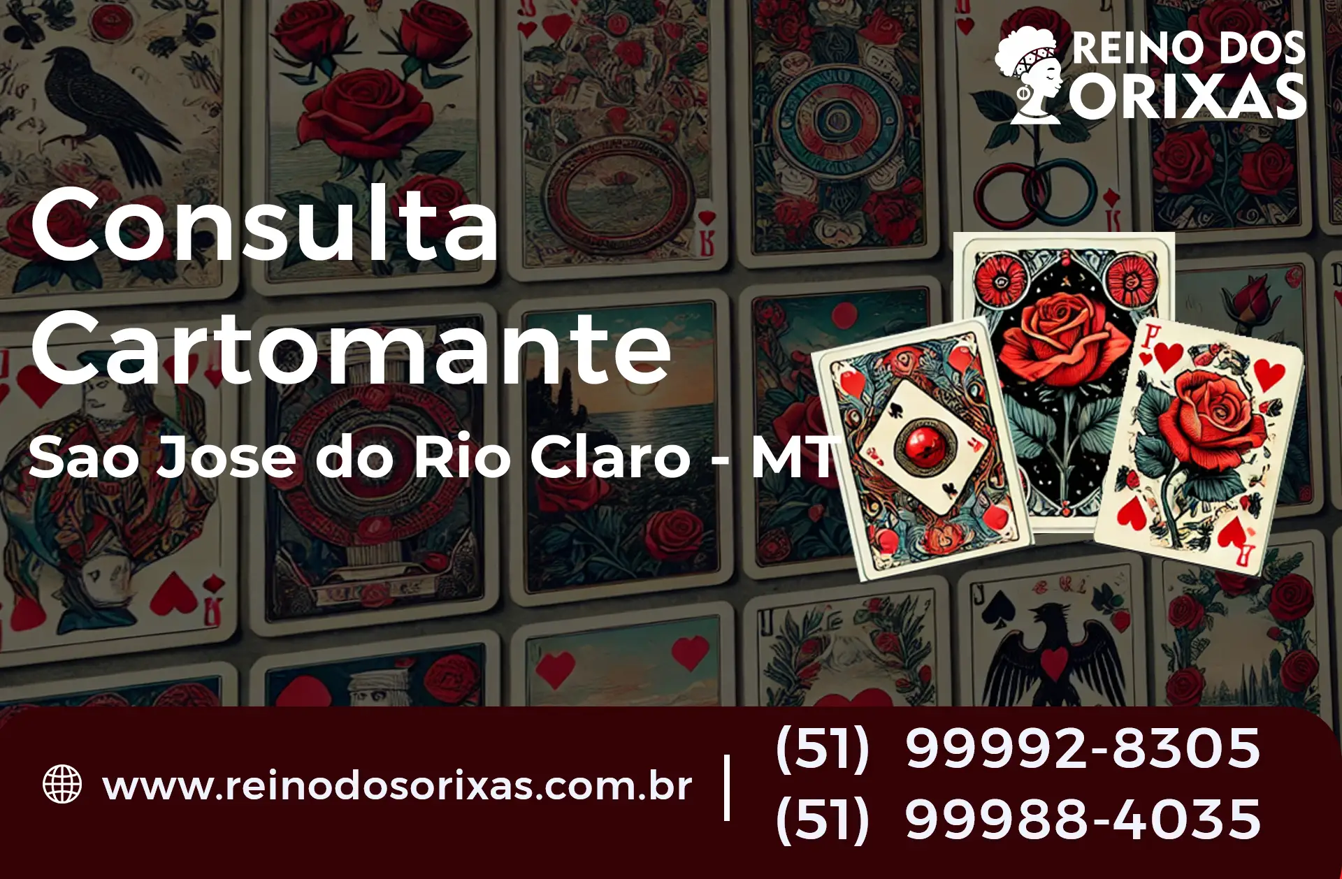 Consulta com Cartomante em São José do Rio Claro - MT