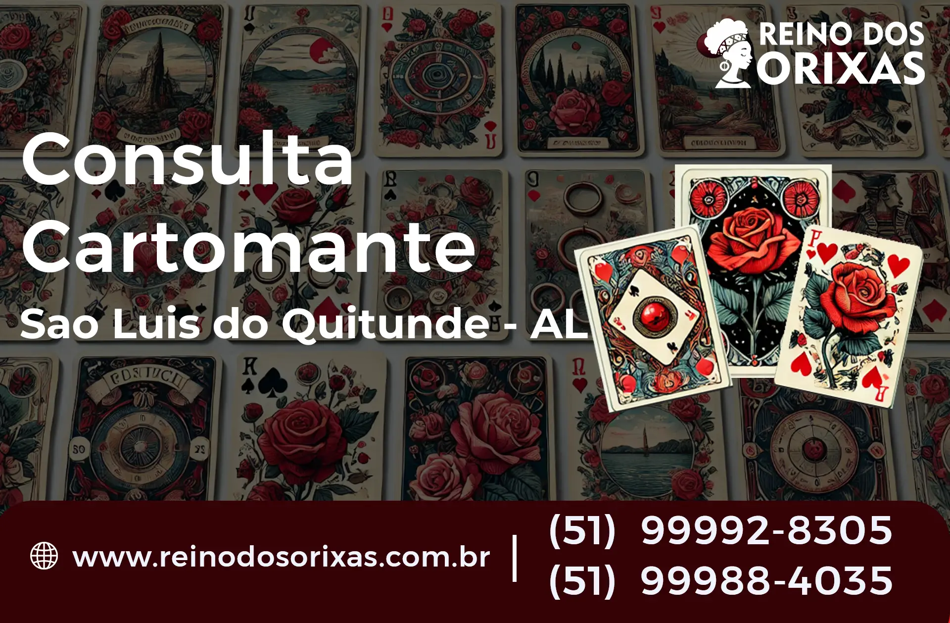 Consulta com Cartomante em São Luís do Quitunde - AL