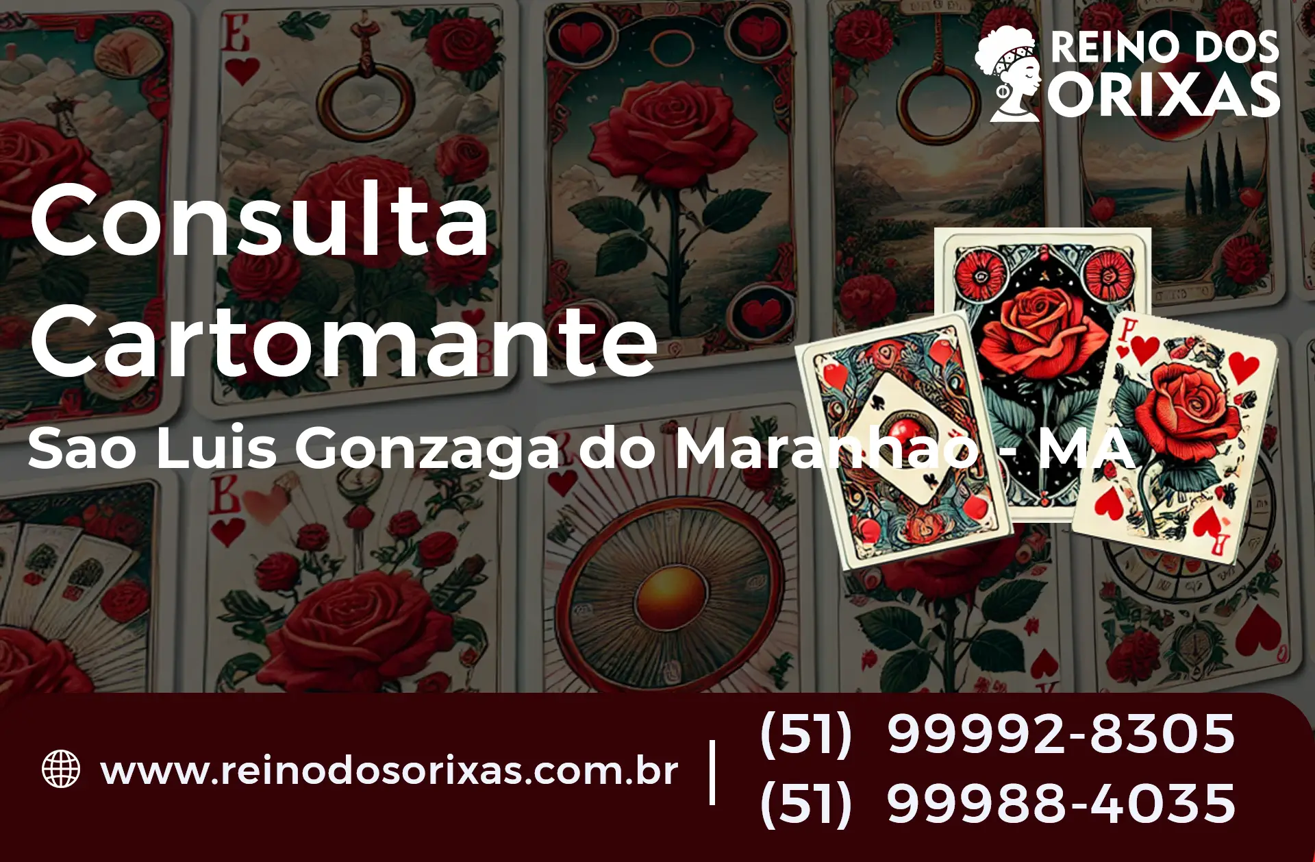 Consulta com Cartomante em São Luís Gonzaga do Maranhão - MA