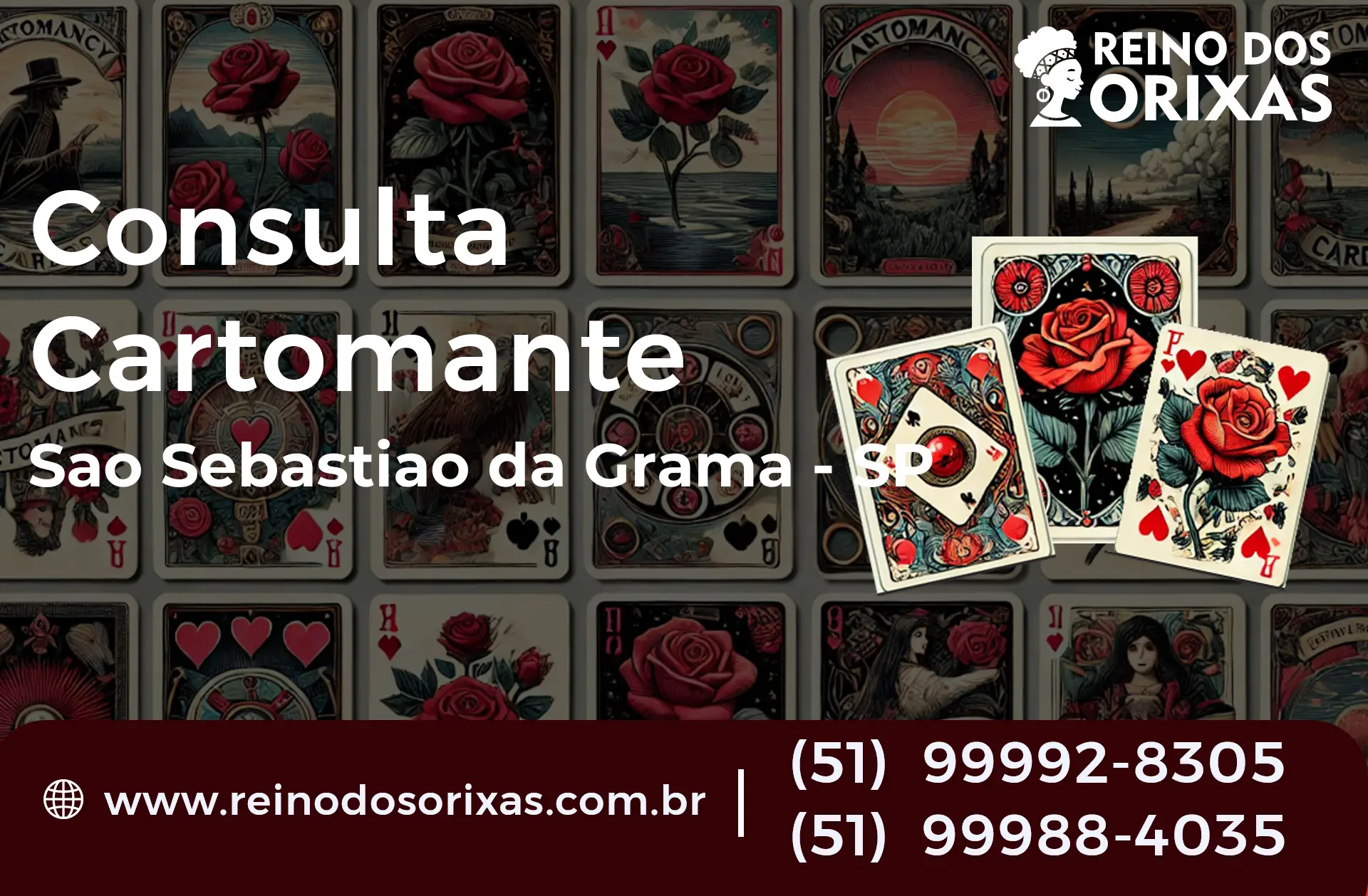 Consulta com Cartomante em São Sebastião da Grama - SP