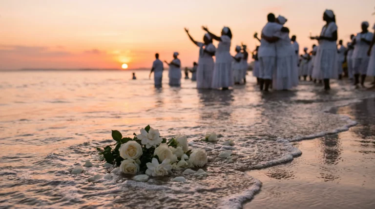 Adeus 2025: Guia de Rituais e Oferendas para Iemanjá no Ano Novo. Atraia Sorte, Amor e Prosperidade